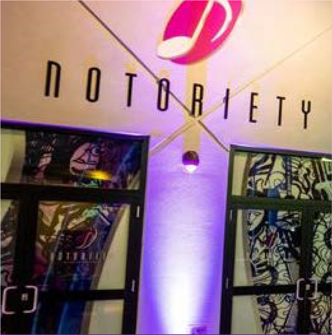 Notoriety Theater entrance
